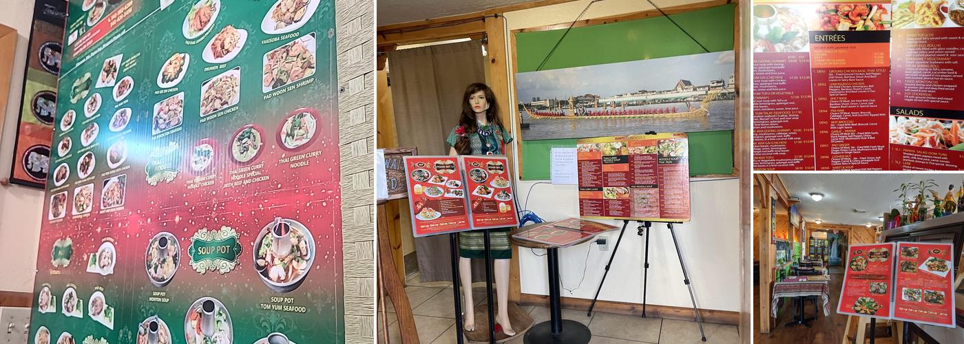 M&P Thai Noodle Menu