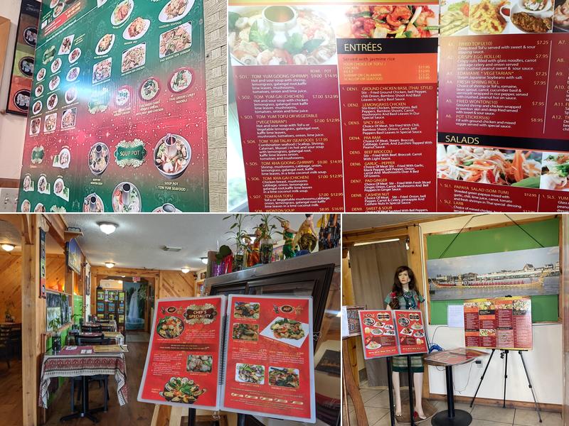 M&P Thai Noodle Menu