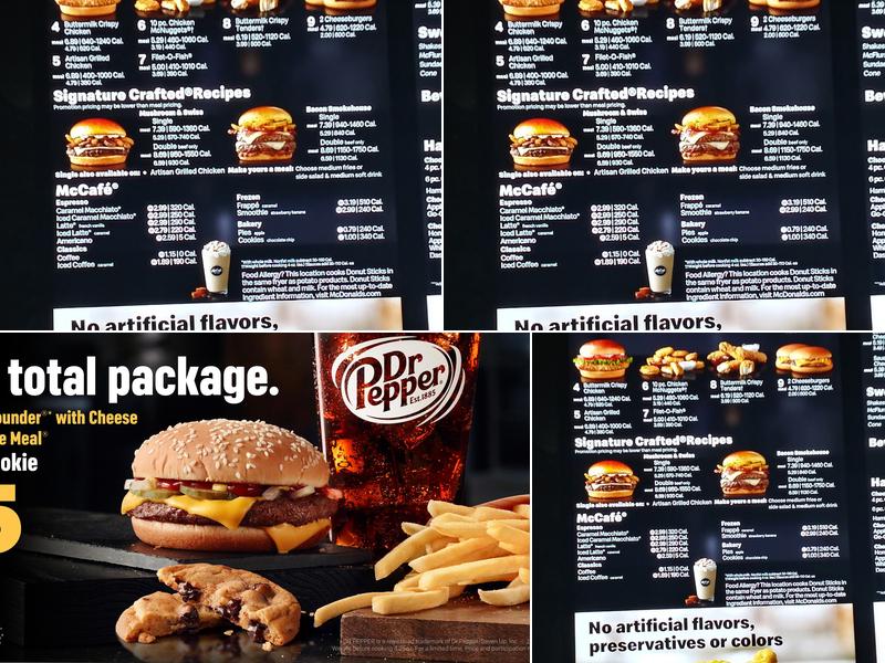 McDonald's Menu