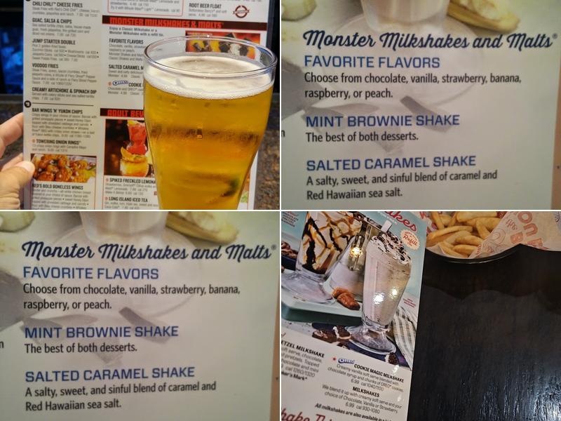 Red Robin Menu