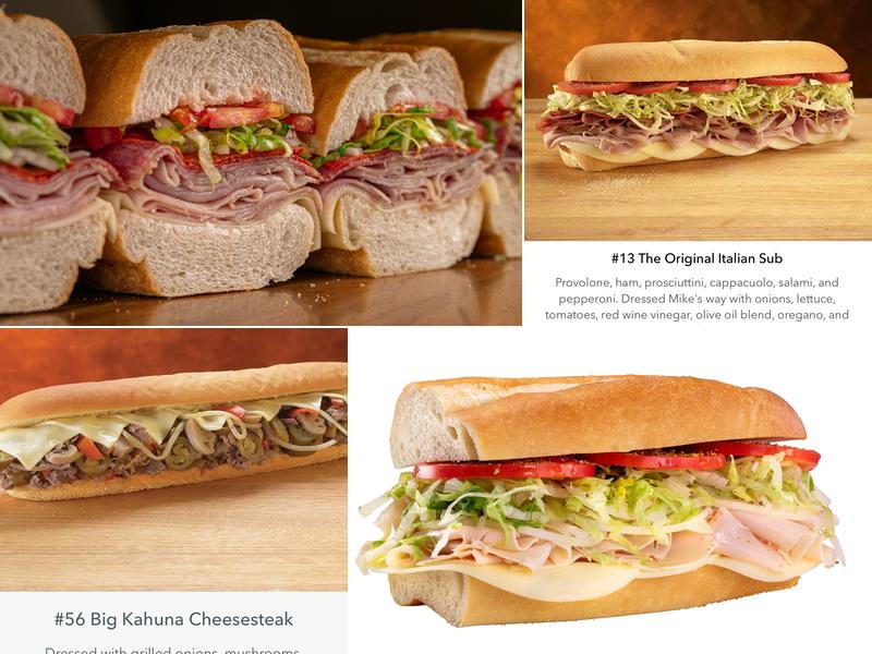 Jersey Mike's Subs Menu