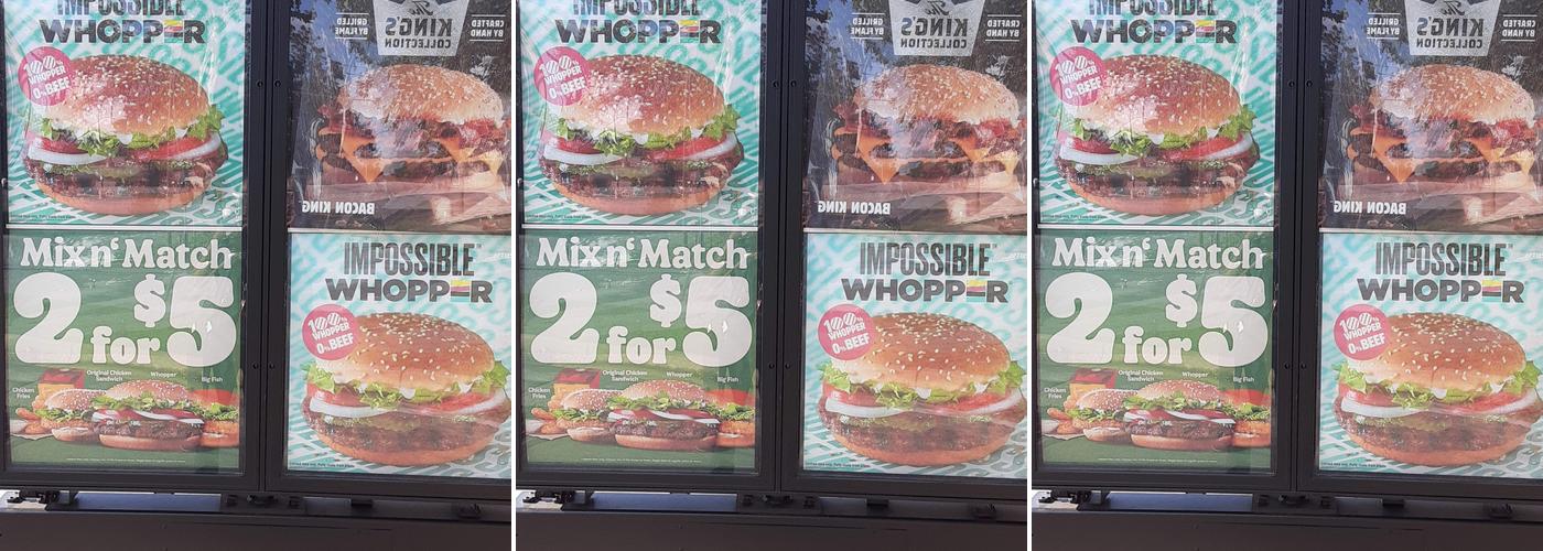 Burger King Menu