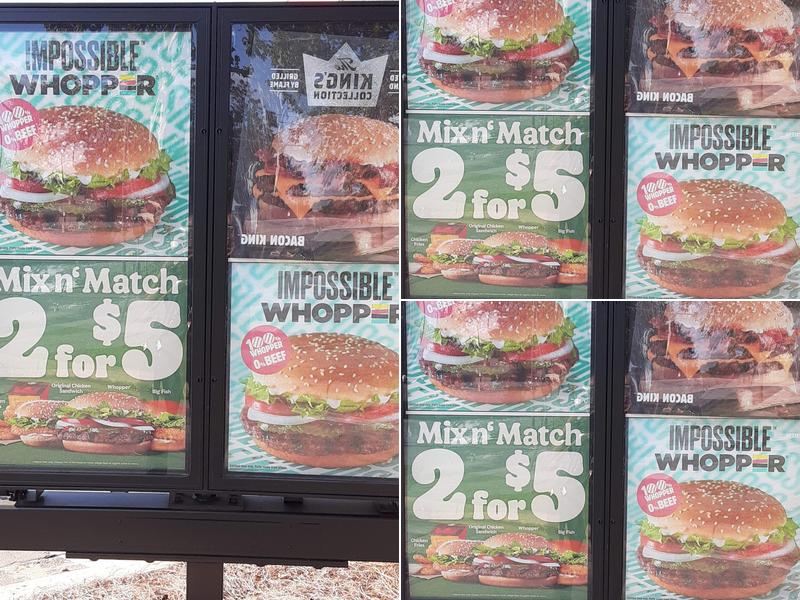 Burger King Menu