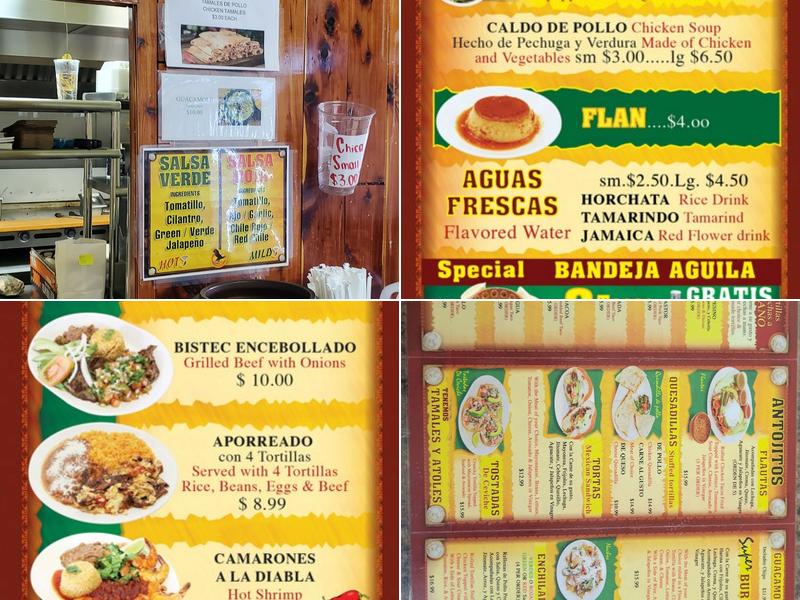 El Aguila Deli & Take Out Menu