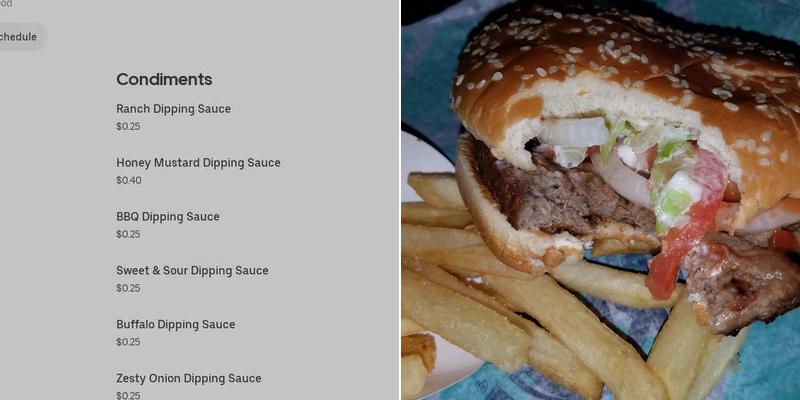 Burger King Menu