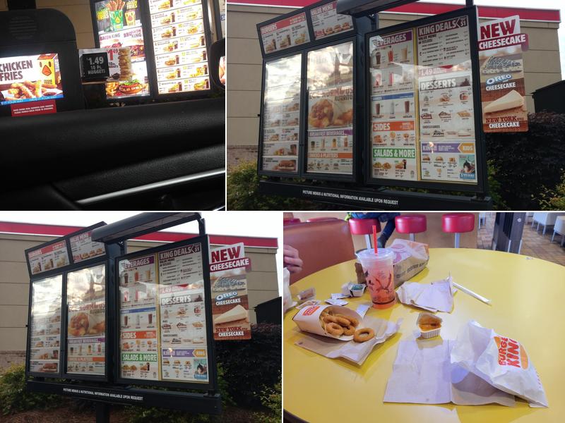Burger King Menu