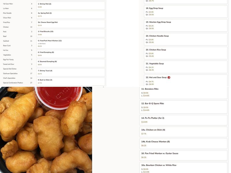 Uncle Ou's Menu