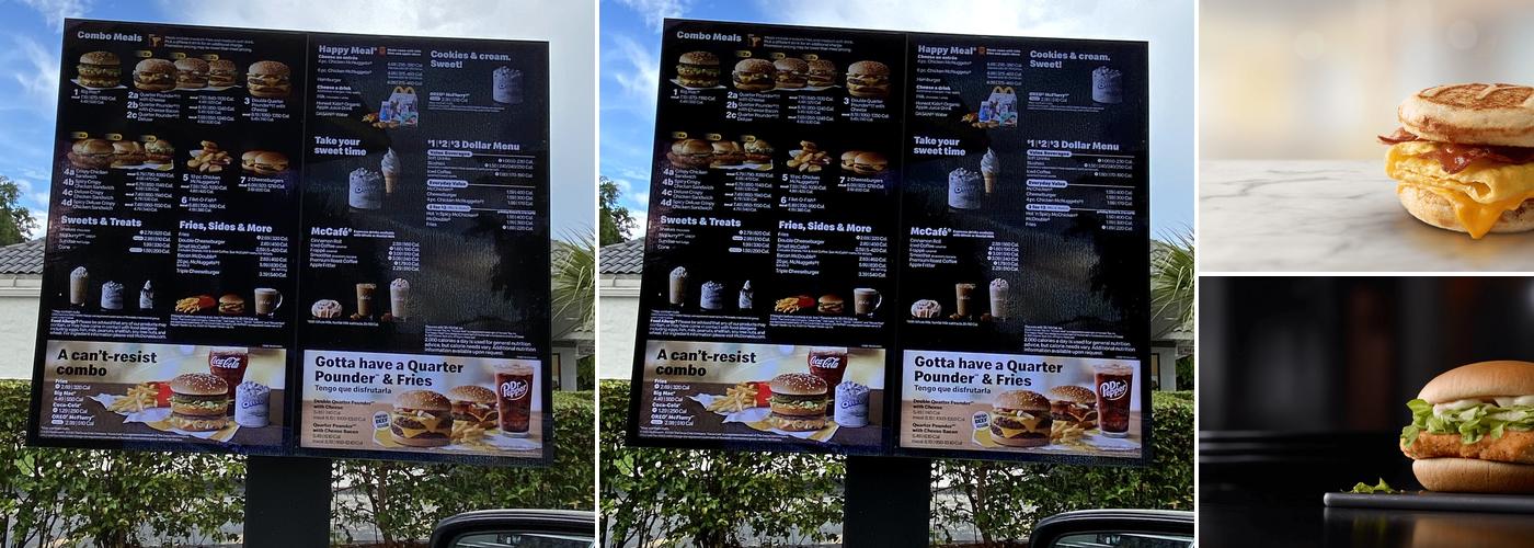 McDonald's Menu