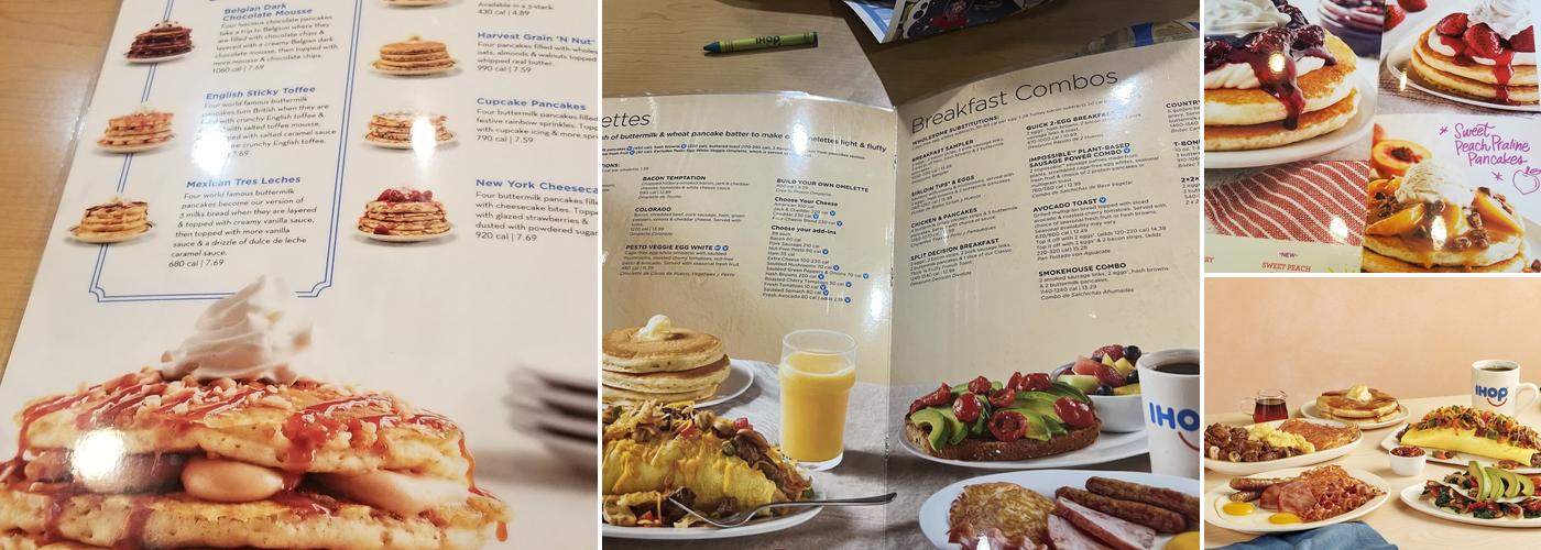 IHOP Menu