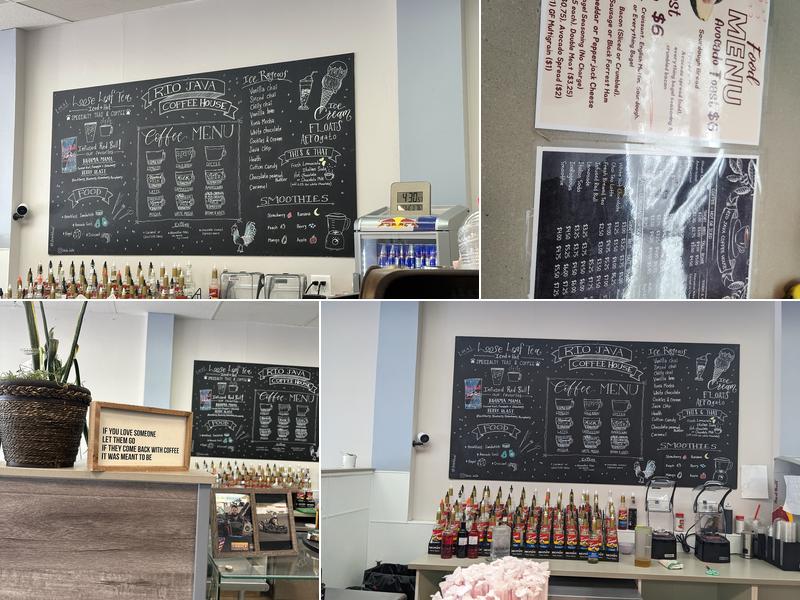 Rio Java Coffee House Menu