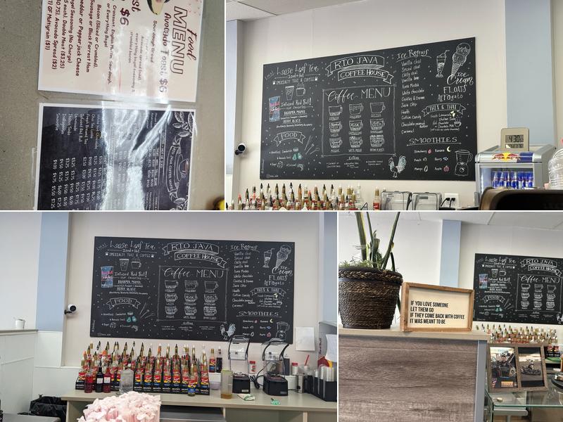 Rio Java Coffee House Menu