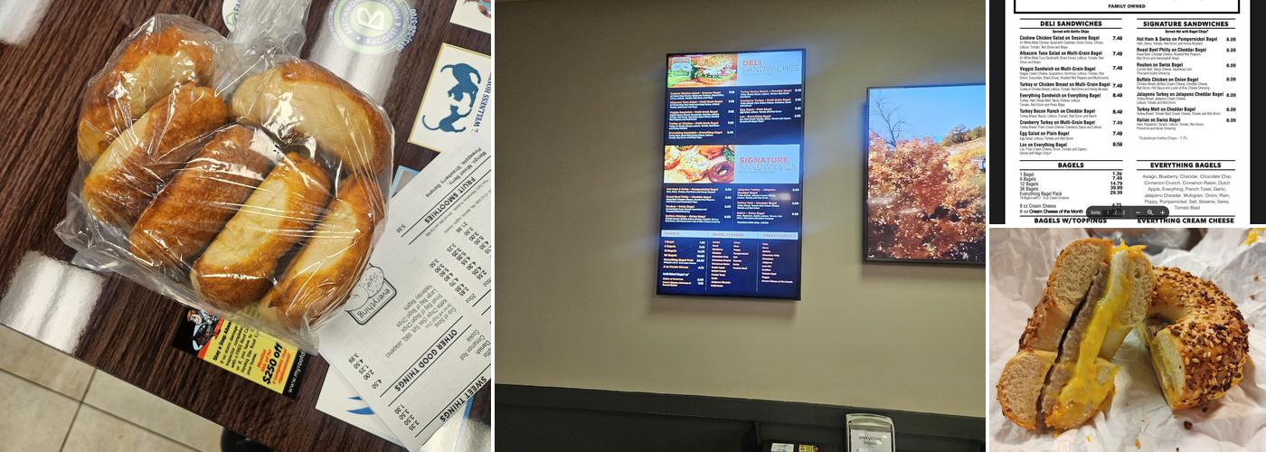 Everything Bagels Menu