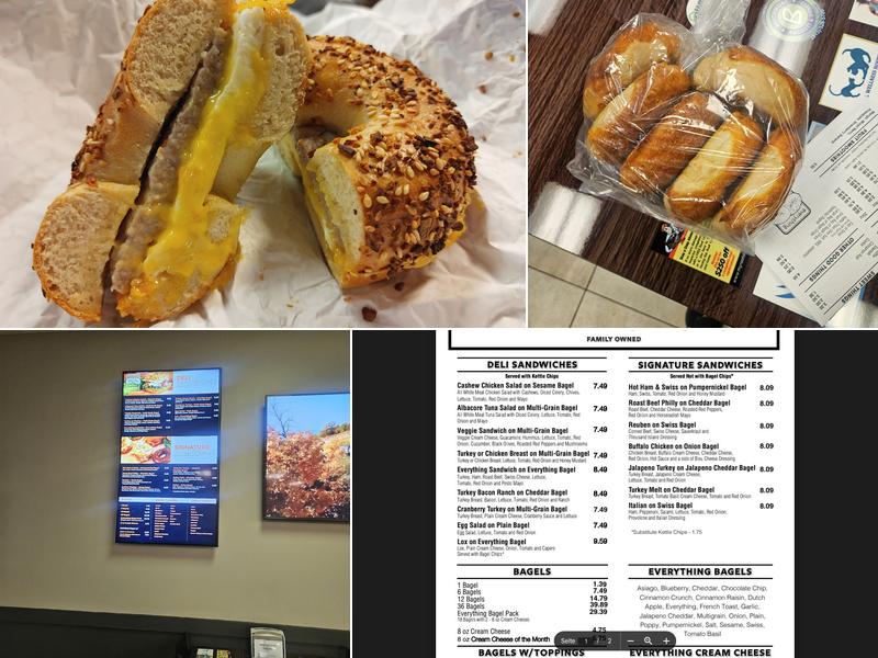 Everything Bagels Menu