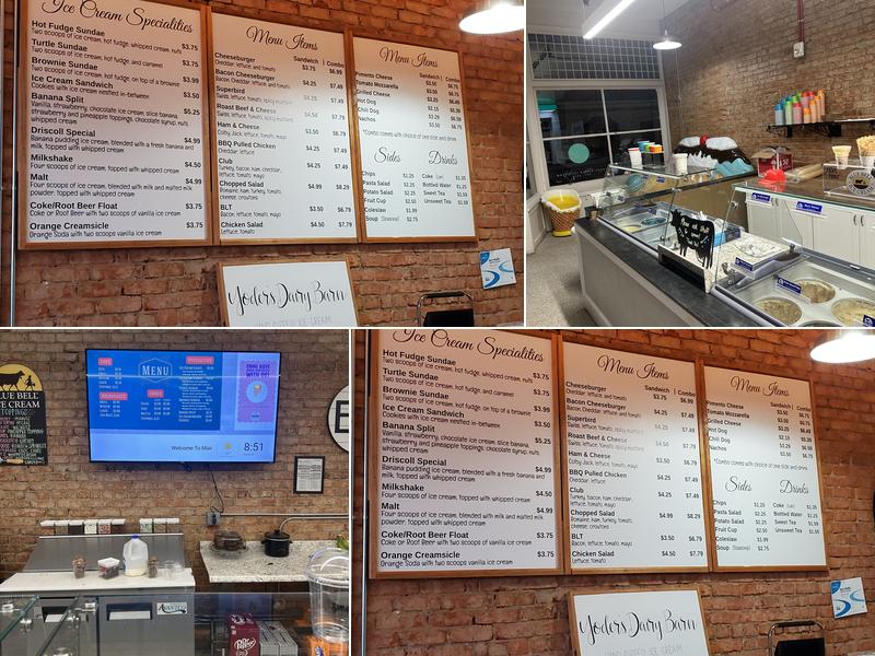 Main Street Treats Menu