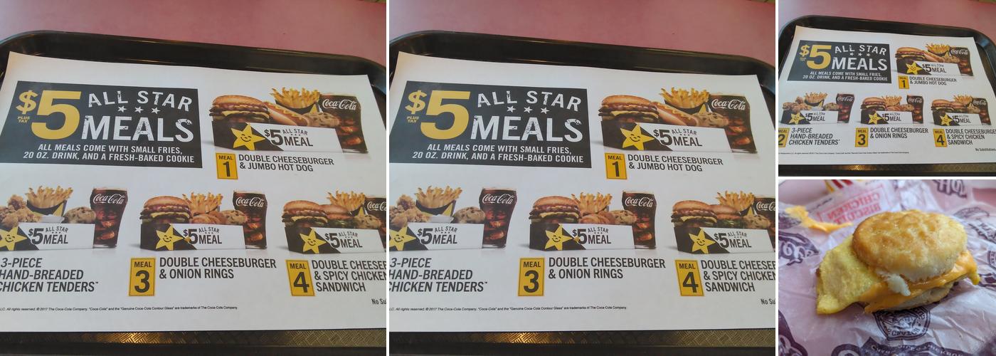Hardee’s Menu