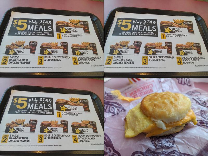 Hardee's Menu