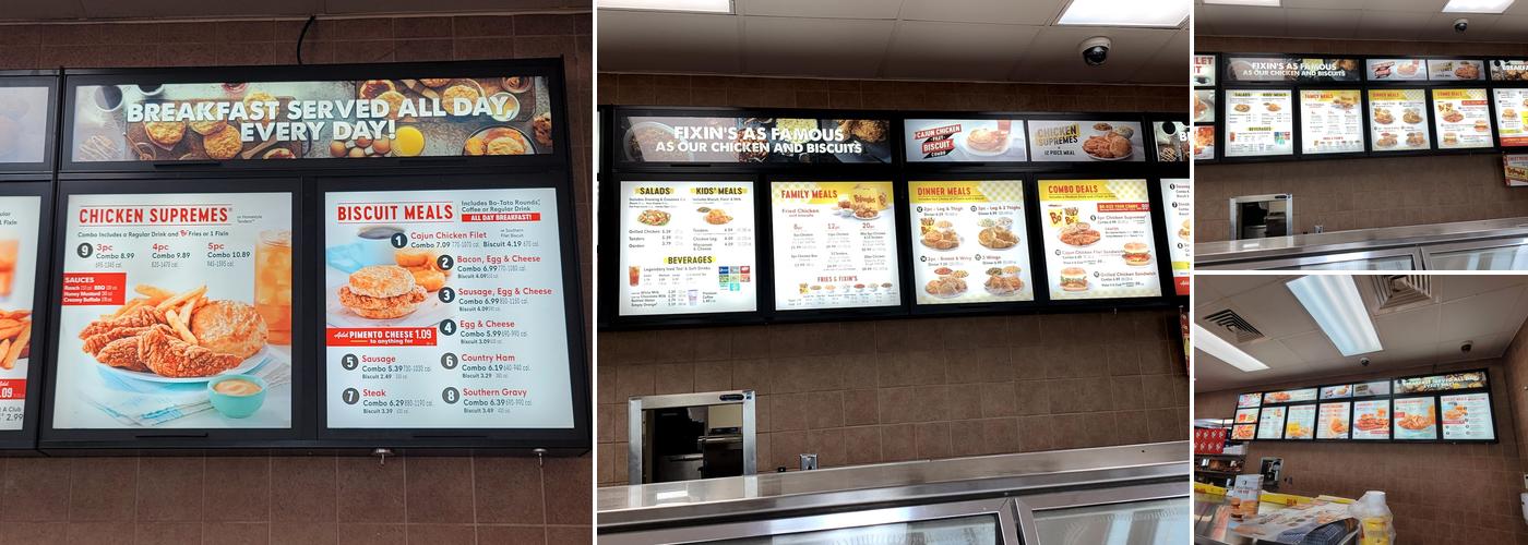 Bojangles Menu