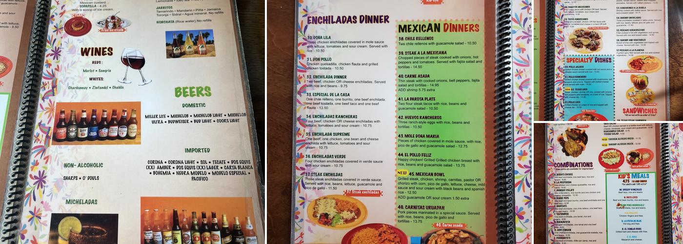 El patron Menu