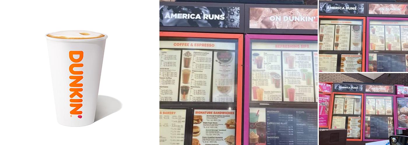 Dunkin' Menu