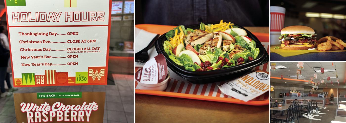 Whataburger Menu