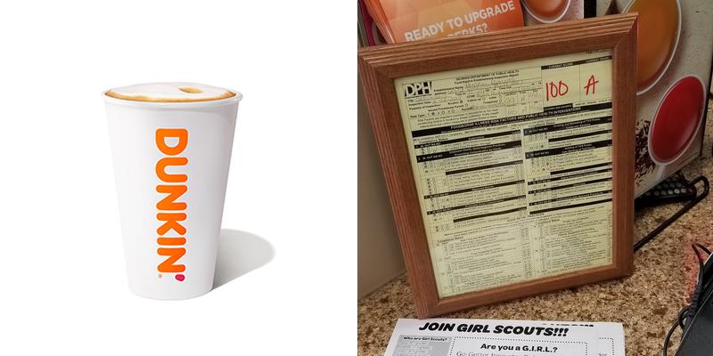 Dunkin' Menu