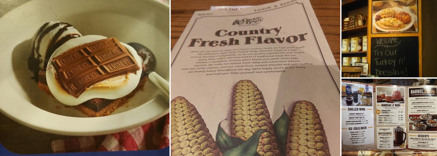 Cracker Barrel Old Country Store Menu