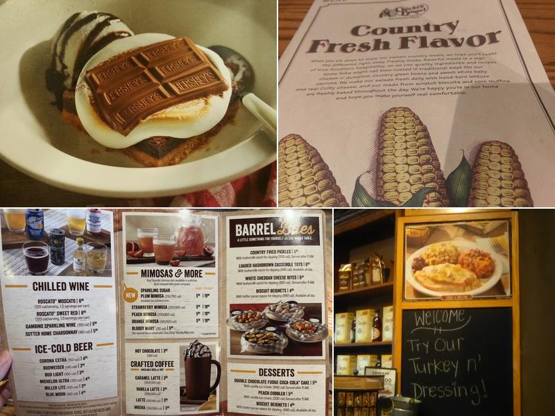 Cracker Barrel Old Country Store Menu