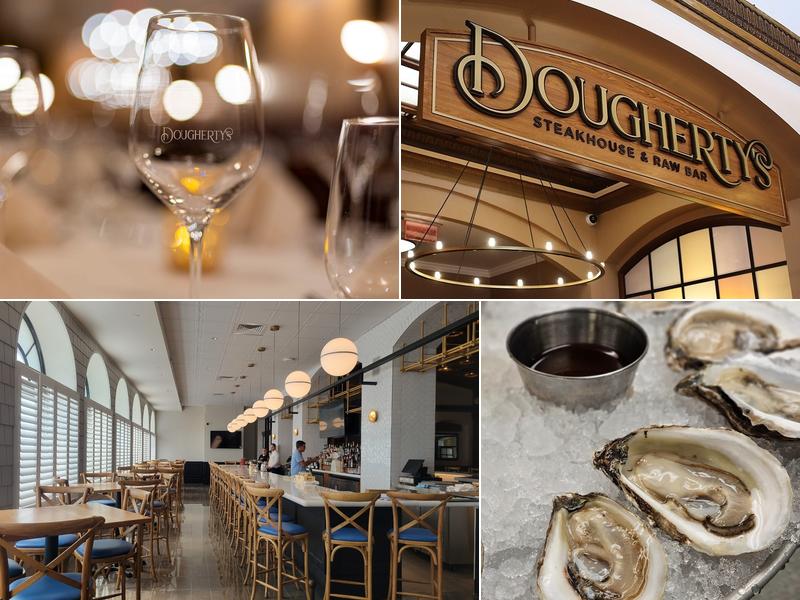 Dougherty's Steakhouse & Raw Bar 1133 Boardwalk Dining Level of Resorts Casino Hotel, Atlantic City