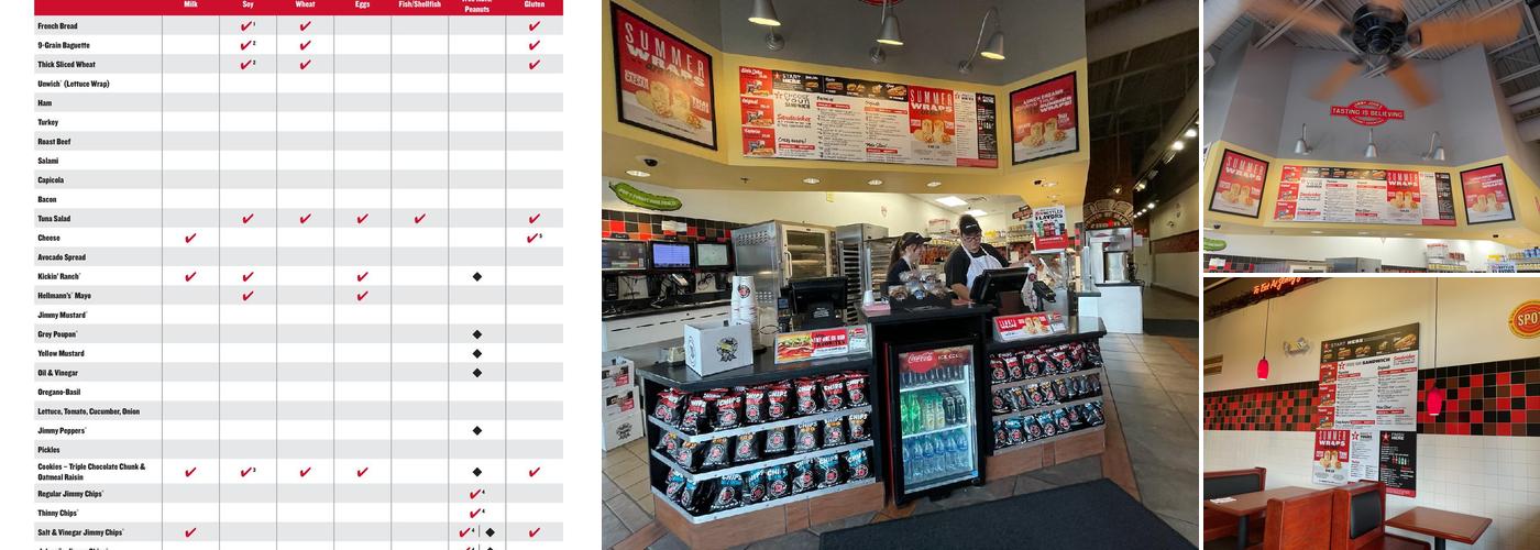 Jimmy John's Menu