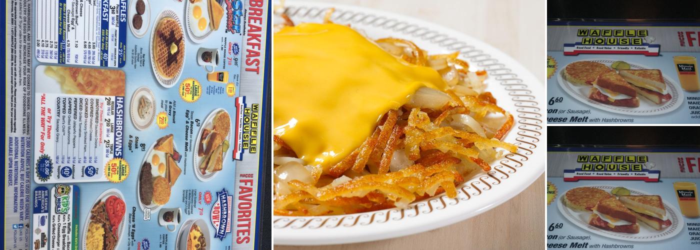 Waffle House Menu
