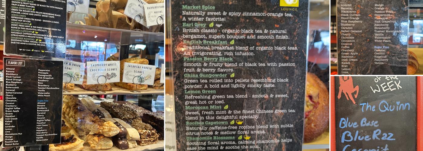 Kaladi Brothers Coffee Menu