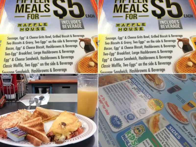 Waffle House Menu