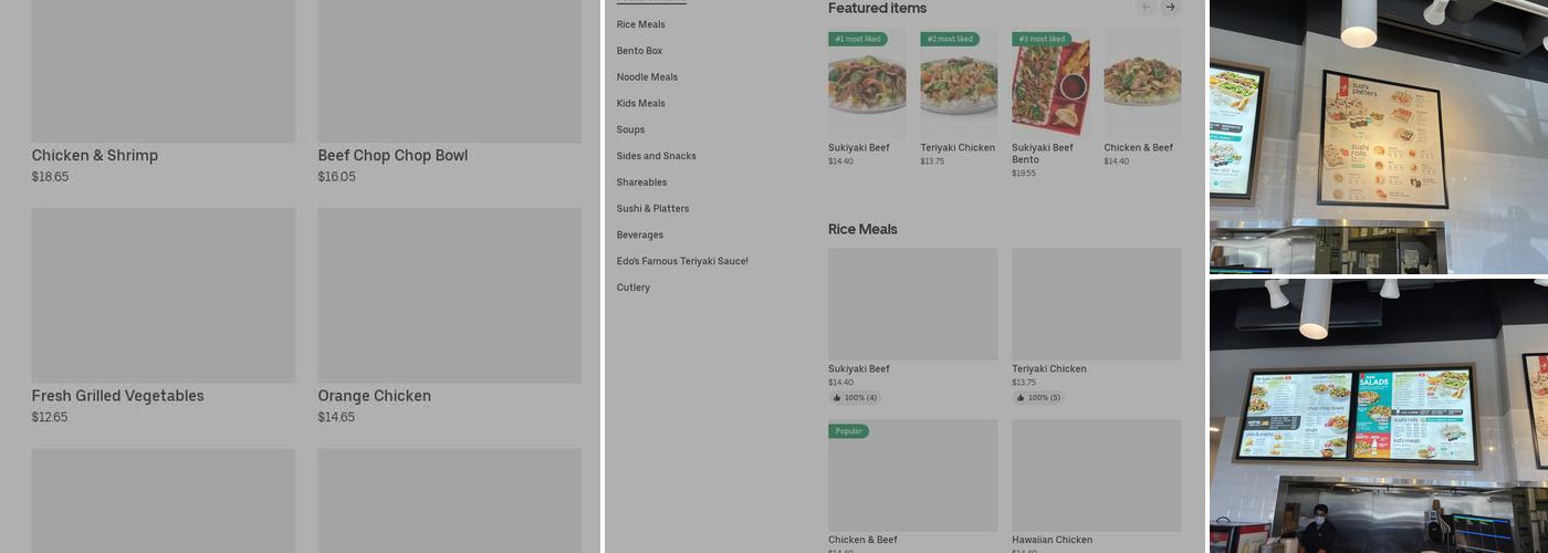 Edo Japan - Airdrie Crossing - Grill and Sushi Menu