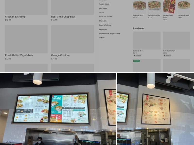 Edo Japan - Airdrie Crossing - Grill and Sushi Menu