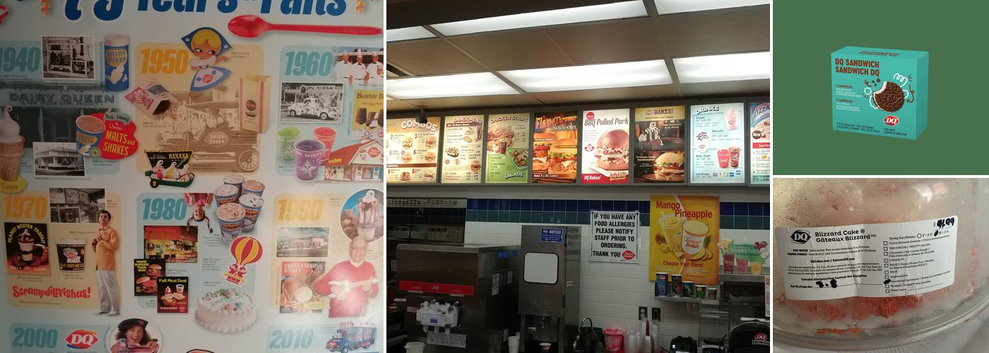 Dairy Queen Grill & Chill Menu