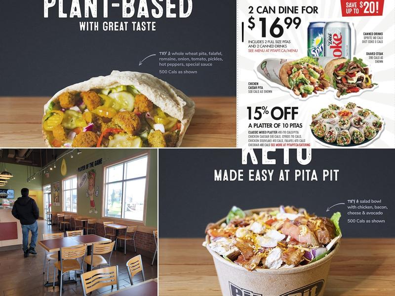 Pita Pit Menu