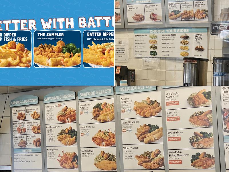 Captain D's Menu