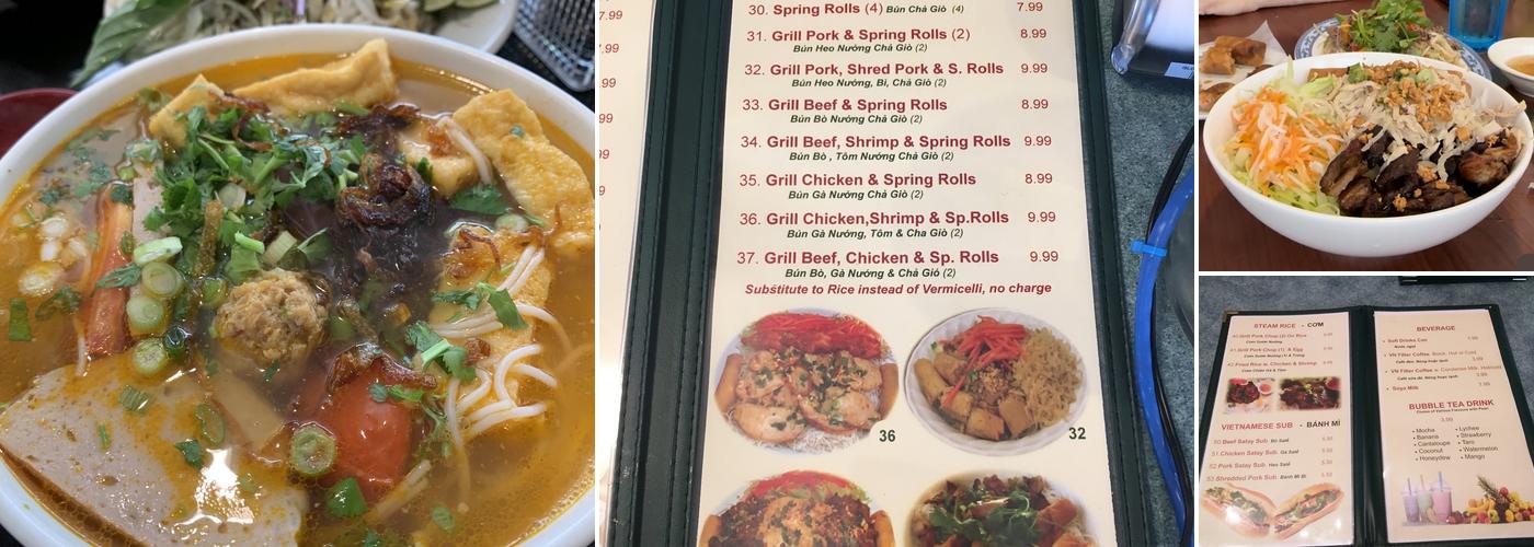 Pho V Menu