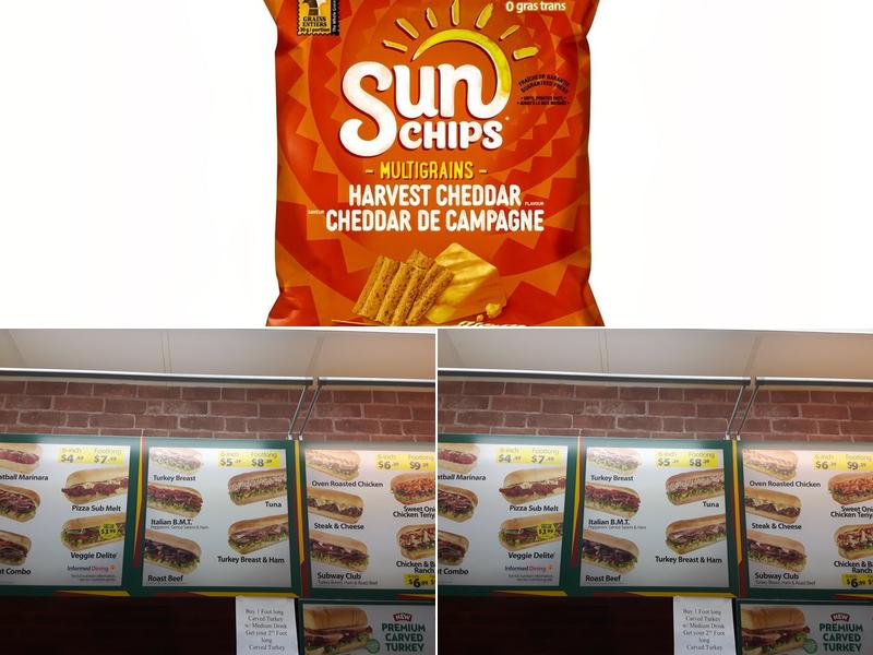 Subway Menu