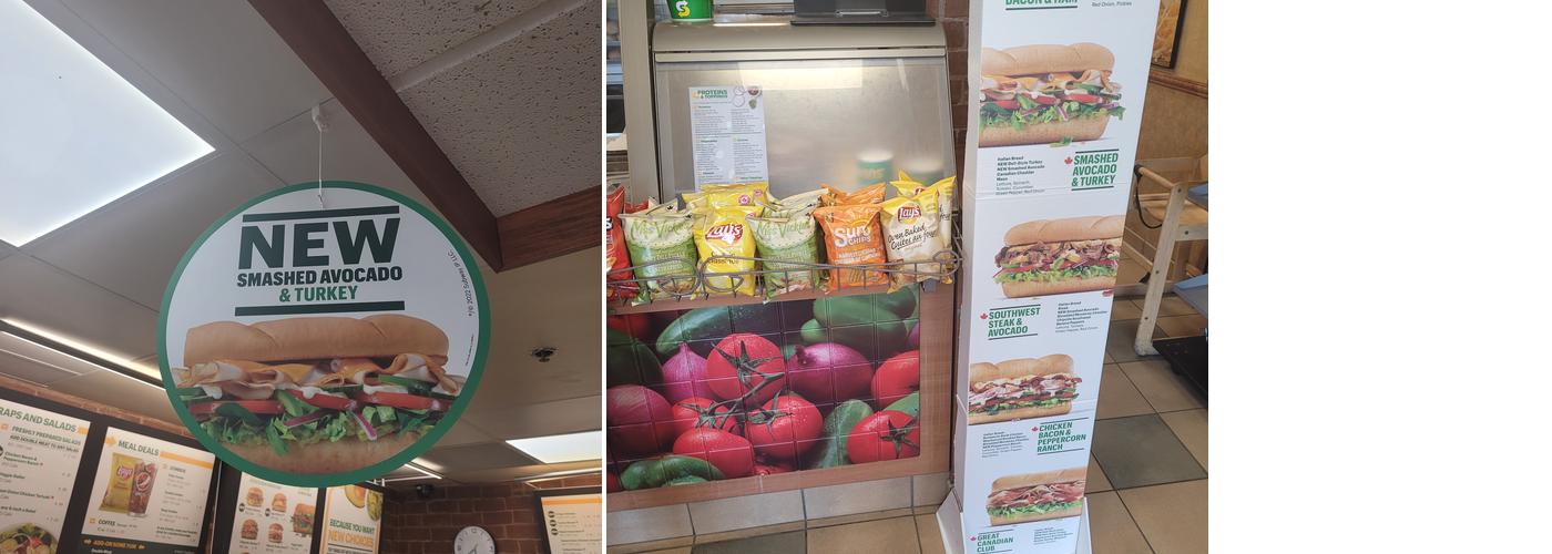 Subway Menu
