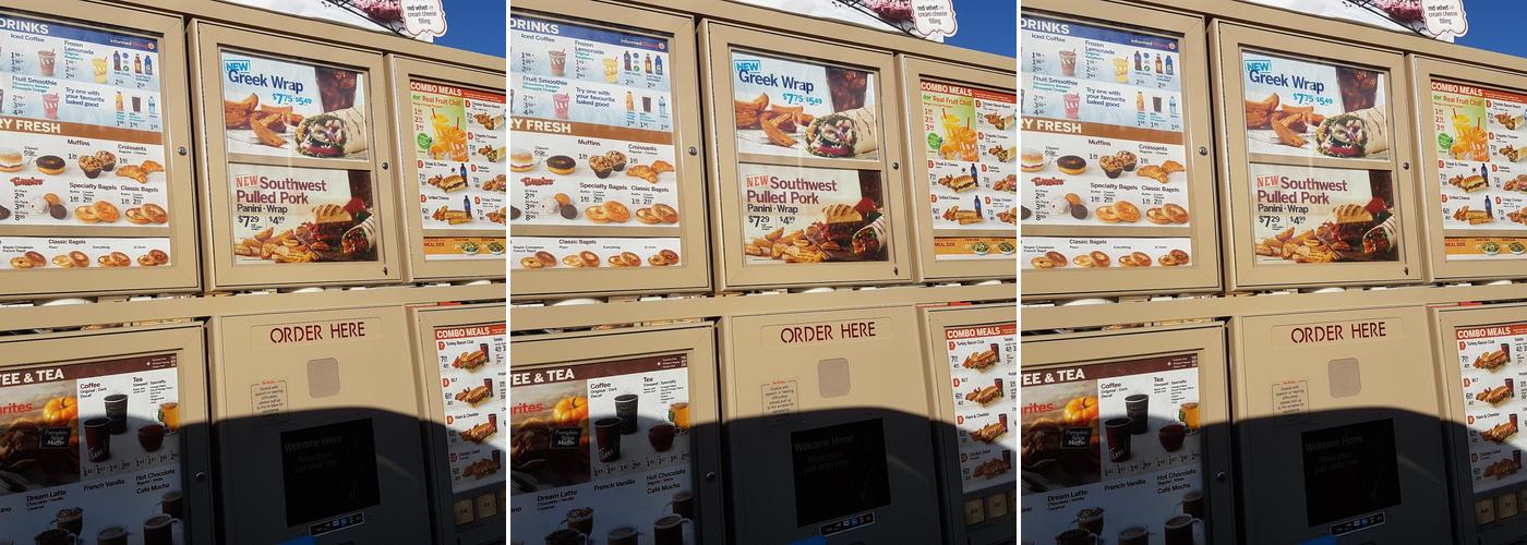 Tim Hortons Menu