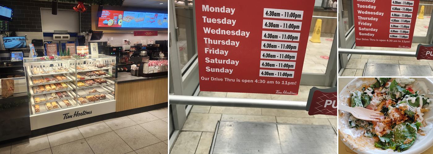 Tim Hortons Menu