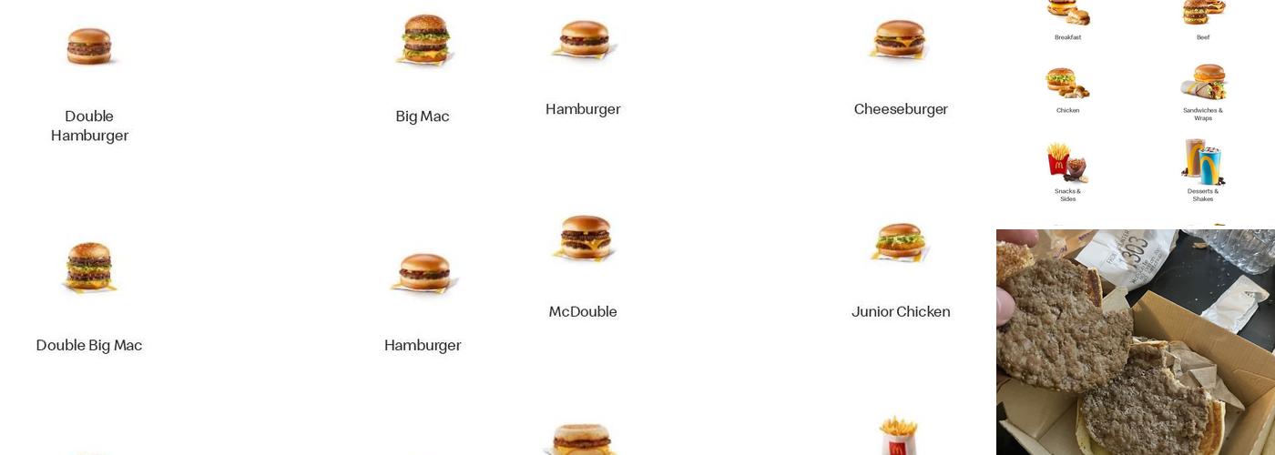 McDonald's Menu