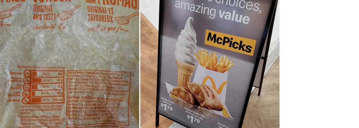 McDonald's Menu