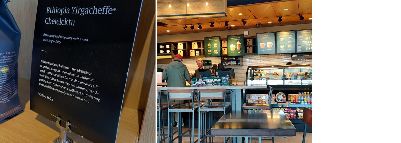 Starbucks Menu