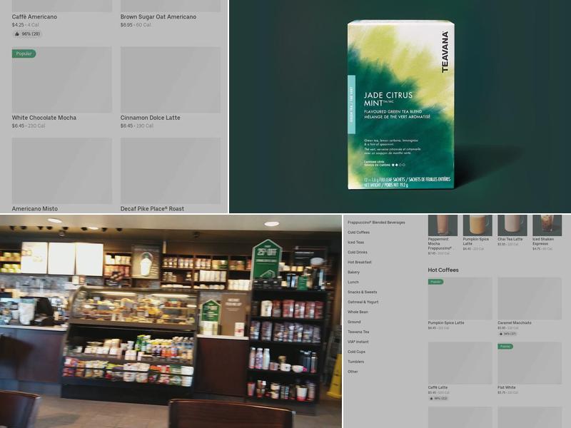 Starbucks Menu