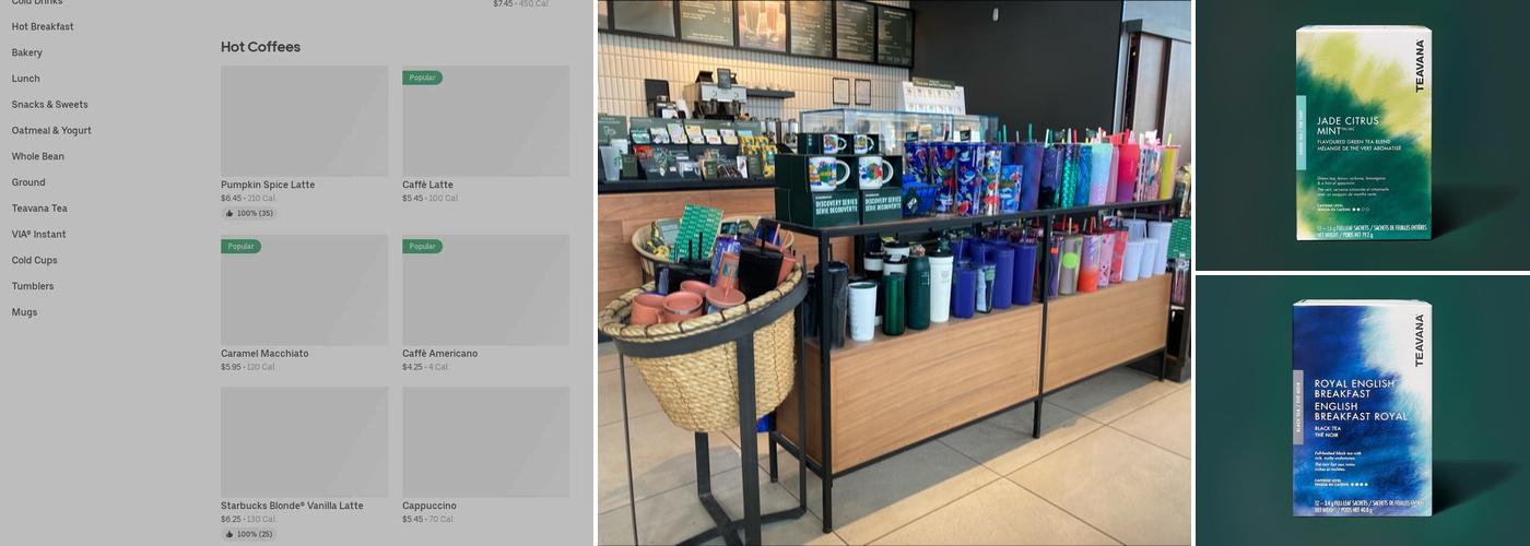 Starbucks Menu