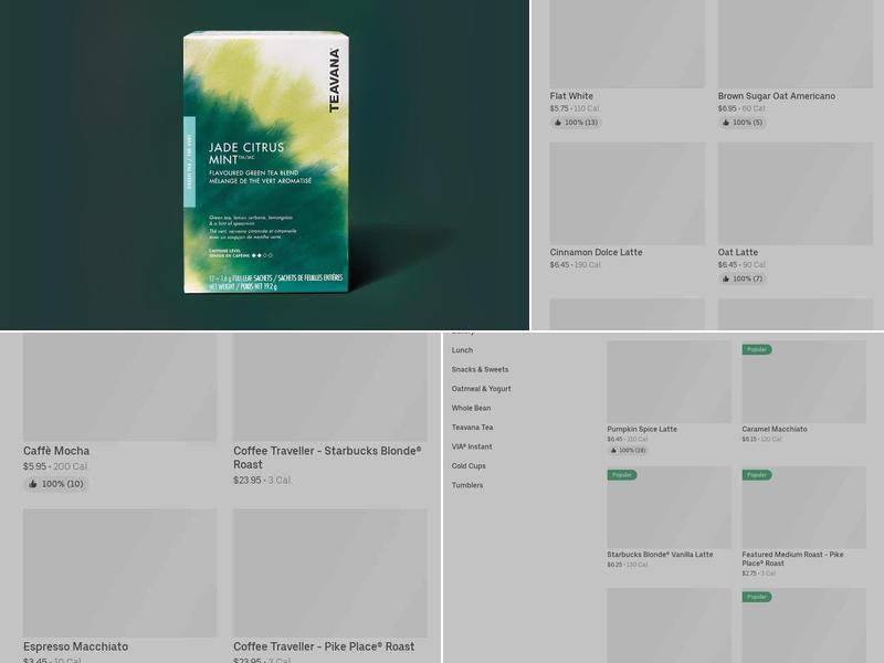 Starbucks Menu