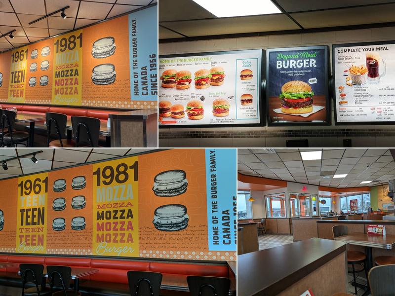 A&W Canada Menu