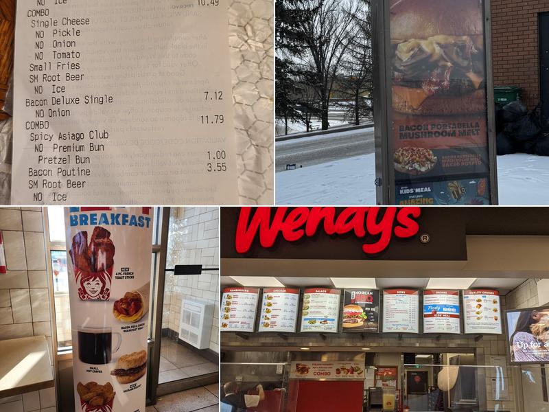 Wendy's Menu